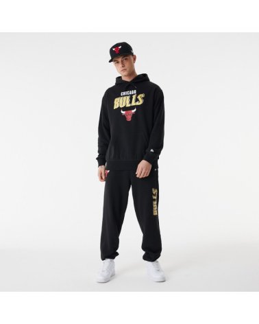 Sweat à capuche New Era Chicago Bulls