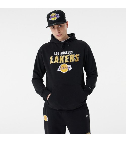 New Era felpa cappuccio Los Angeles Lakers