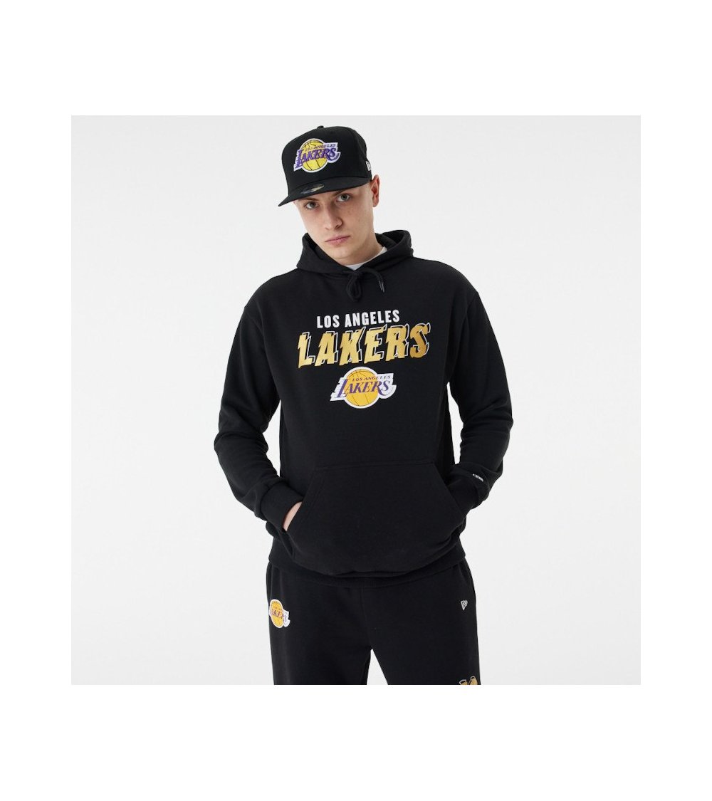 New Era felpa cappuccio Los Angeles Lakers