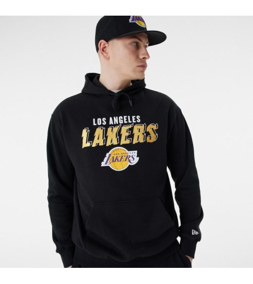 New Era felpa cappuccio Los Angeles Lakers
