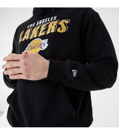New Era felpa cappuccio Los Angeles Lakers