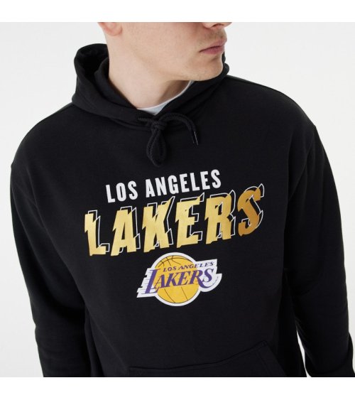 New Era sudadera capucha Los Angeles Lakers