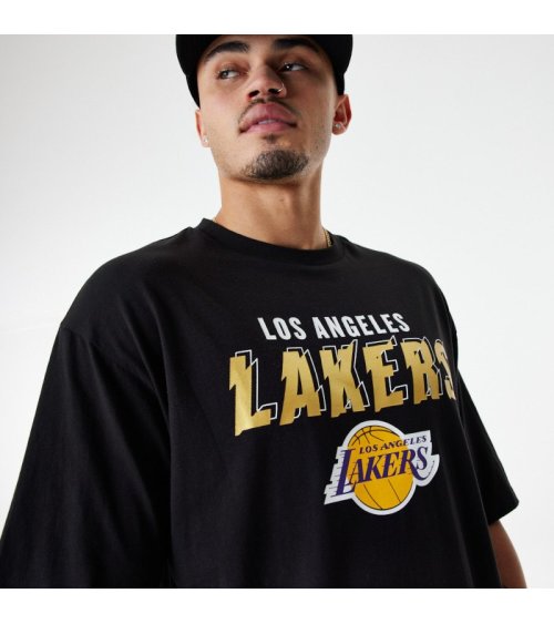 New Era T-shirt Los Angeles Lakers