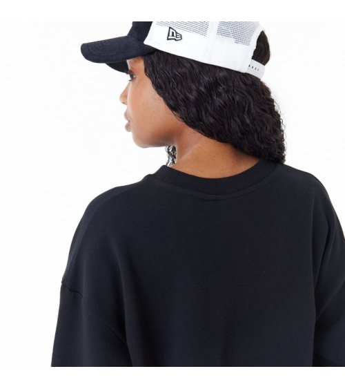 New Era Camiseta Crop de Manga Larga