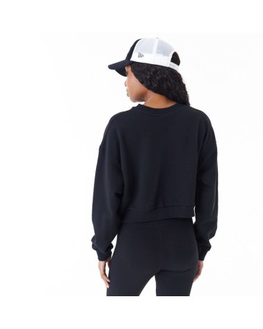 New Era Camiseta Crop de Manga Larga