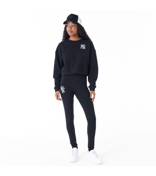 New Era T-shirt à Manches Longues Crop