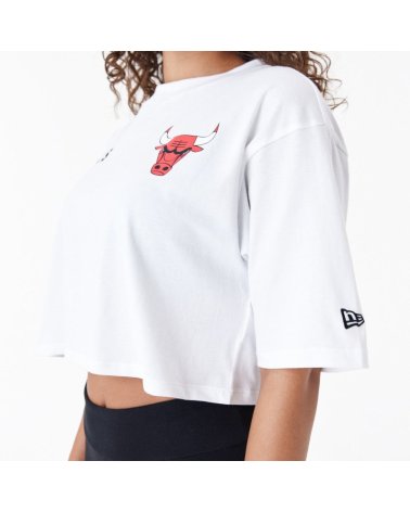 New Era Cropped Bulls T-Shirt