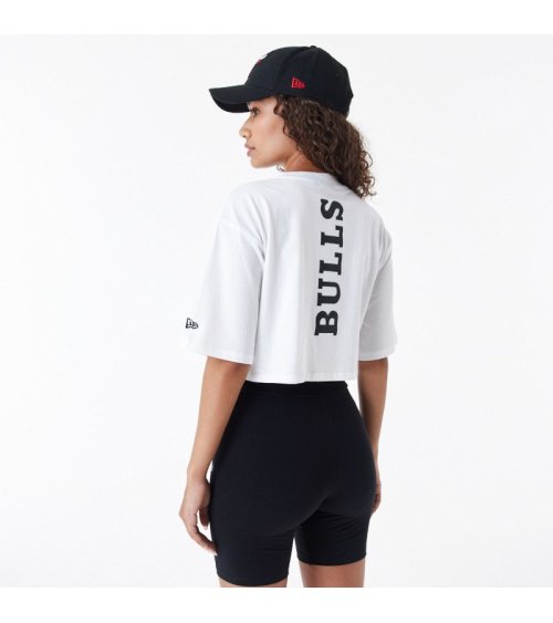 New Era Cropped Bulls T-Shirt