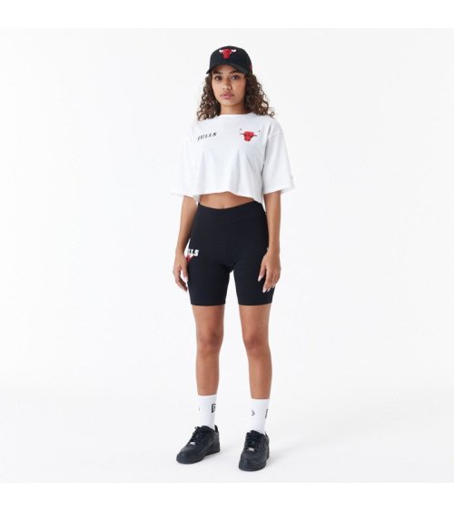New Era Cropped Bulls T-Shirt