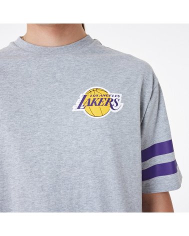 New Era T-Shirt NBA Lakers de manga corta