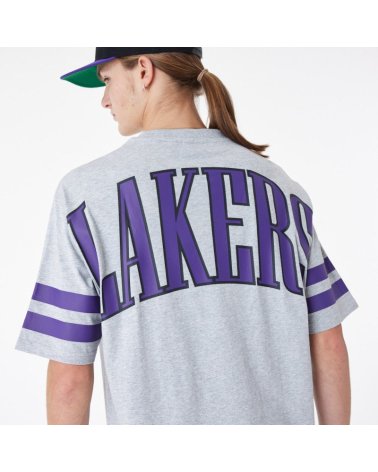 New Era T-Shirt NBA Lakers de manga corta