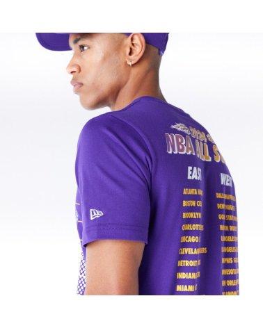 New Era T-Shirt Lakers con impresión frontal