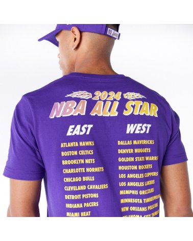 New Era T-Shirt Lakers con impresión frontal