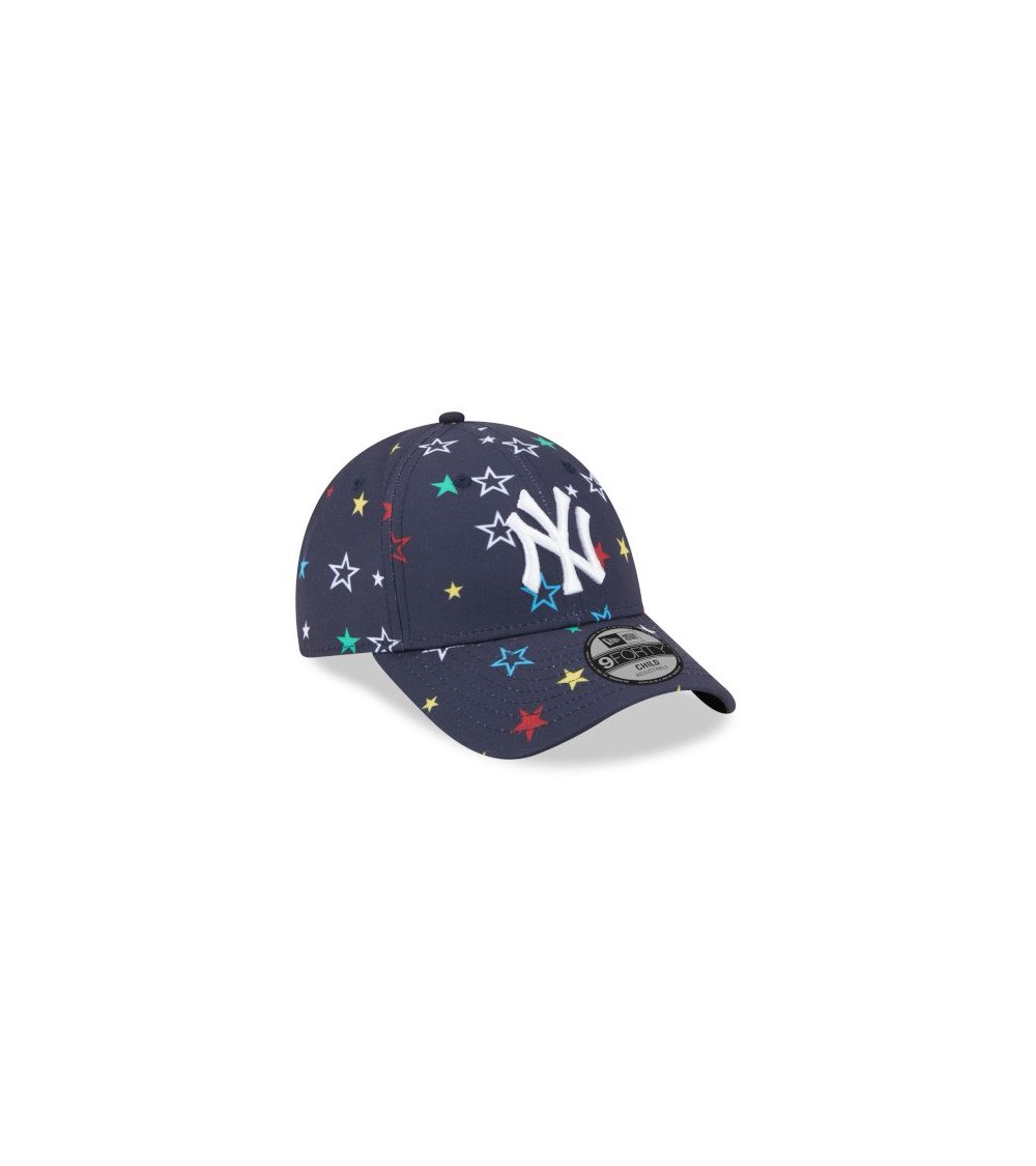 New Era cap with adjustable NY visor