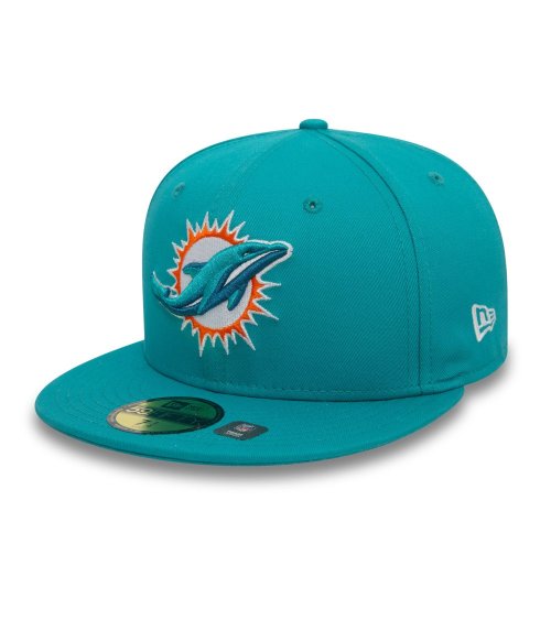 New Era Milano Dolphins flat visor cap