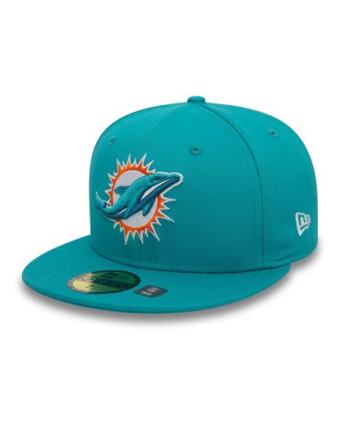 New Era Milano Dolphins flat visor cap