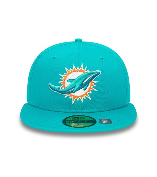 New Era Milano Dolphins flat visor cap