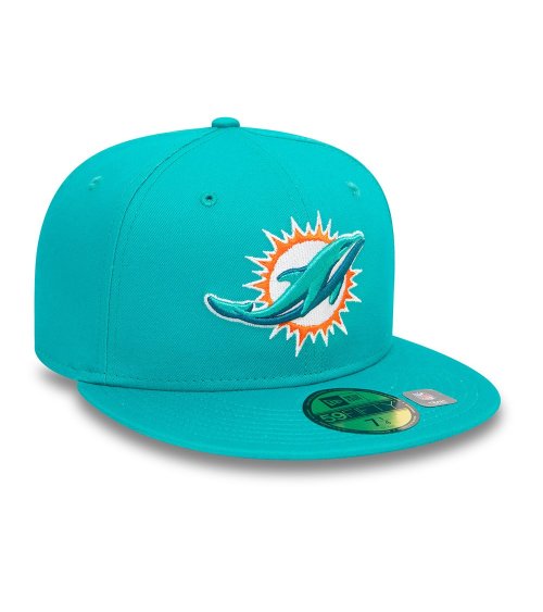 New Era Milano Dolphins flat visor cap