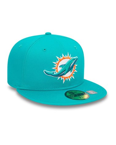 New Era Milano Dolphins flat visor cap