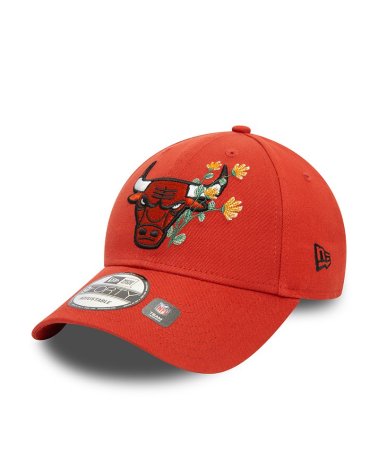 New Era 9Forty Cap Chicago Bulls with Floral Embroidery