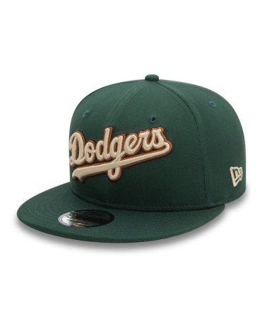 New Era cappello Los Angeles Dodgers visiera piatta