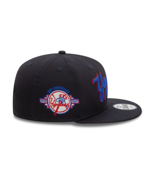 New Era New York Yankees flat visor cap