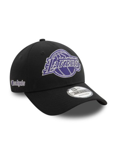 New Era casquette Los Angeles Lakers avec visière courbée