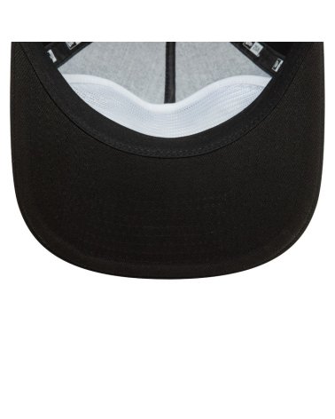 New Era flat brim cap with embroidered logo