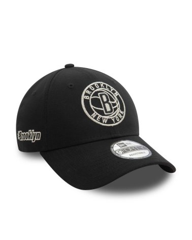 New Era Brooklyn Nets flat visor cap