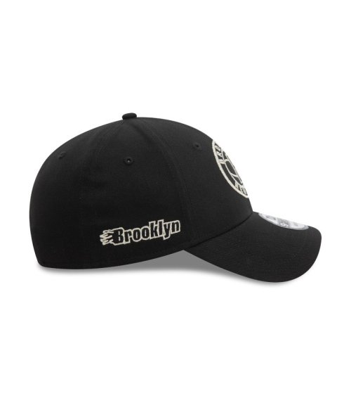 New Era Brooklyn Nets flat visor cap