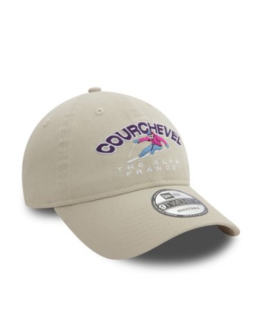 New Era gorra Courchevel con visera ajustable