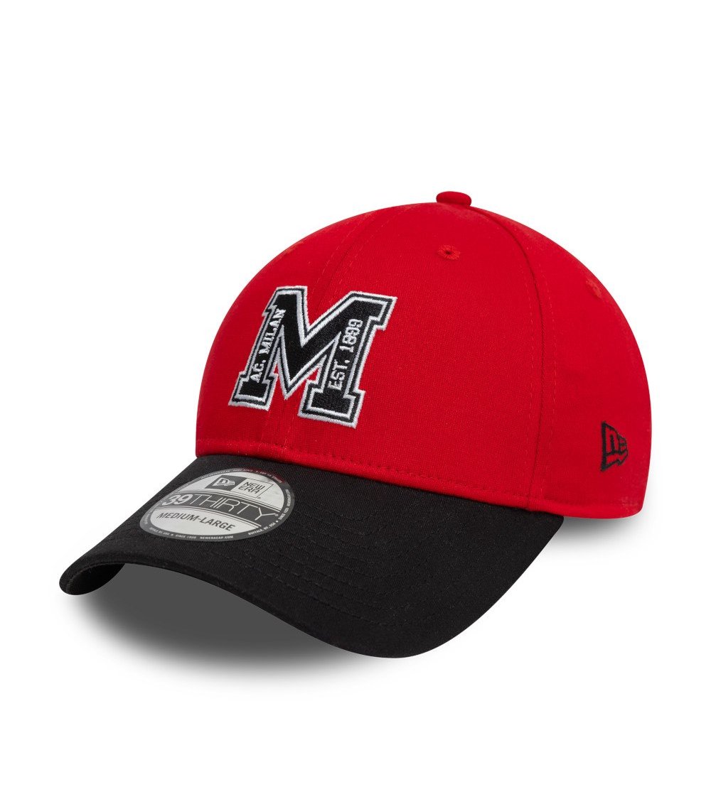 New Era cap with visor and M logo