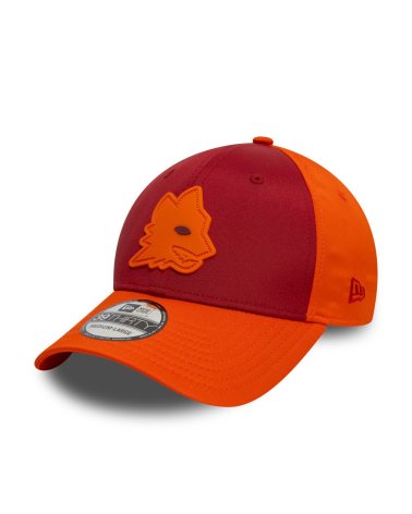 New Era casquette visière et logo brodé