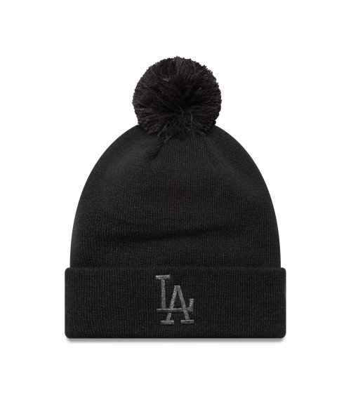 New Era Knitted Beanie with Pom Pom