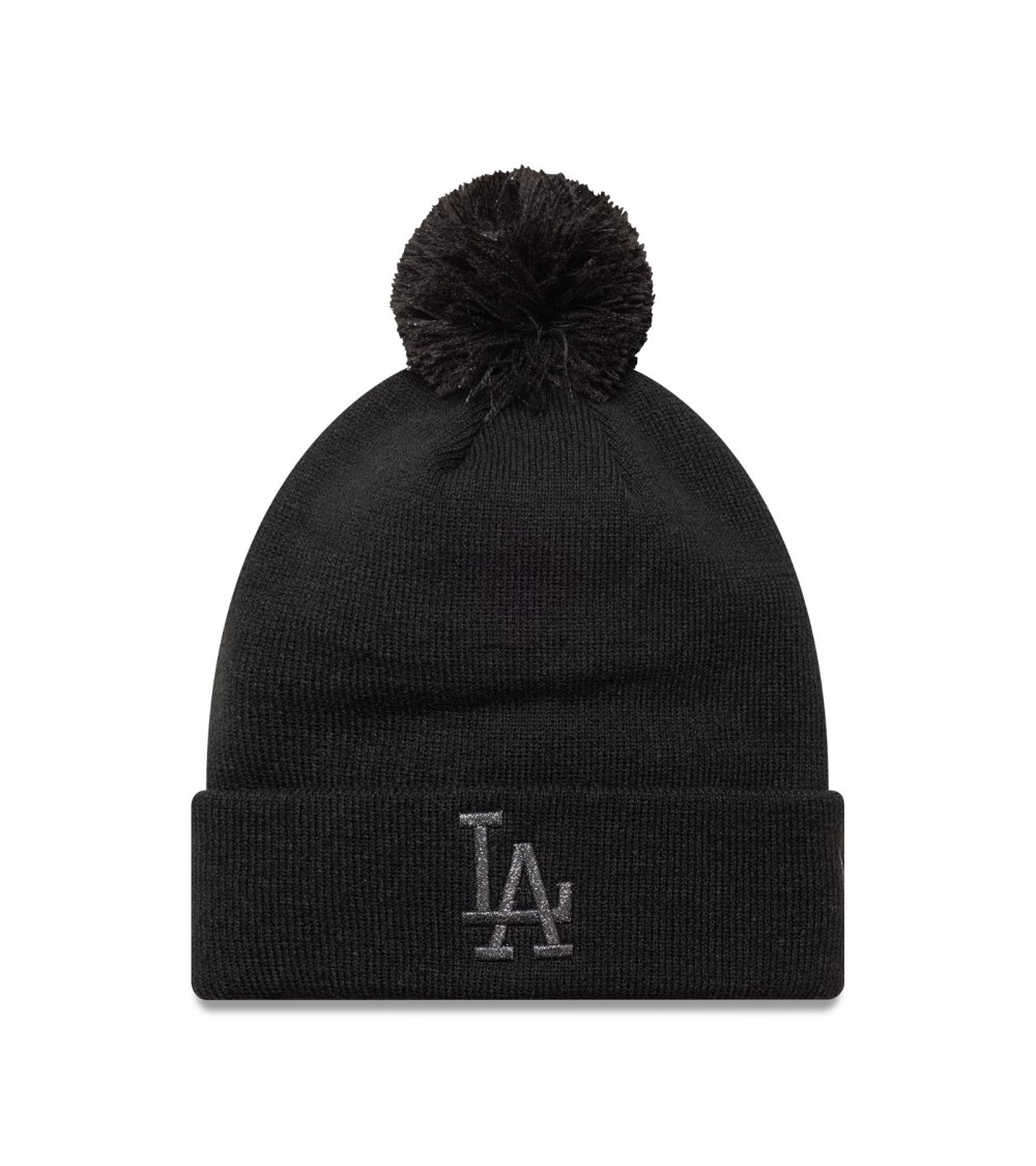 New Era Knitted Beanie with Pom Pom