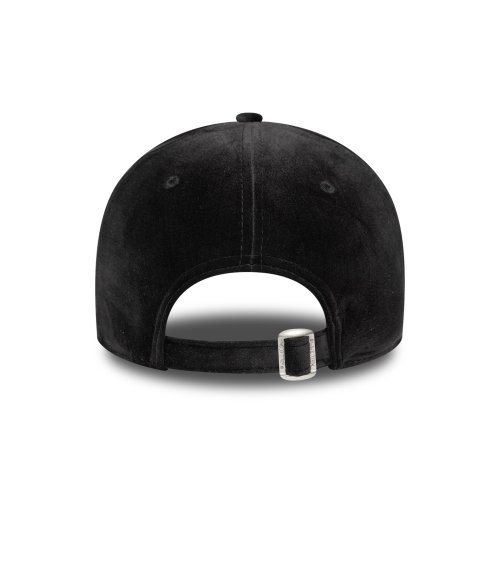 New Era 9FORTY velour cap with curved visor