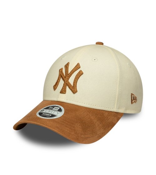 New Era 9FORTY suede effect cap