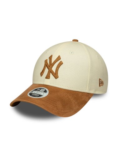 New Era 9FORTY suede effect cap