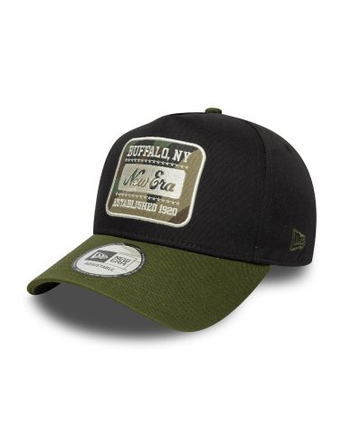 Gorra New Era 9Forty A-Frame con visera curvada