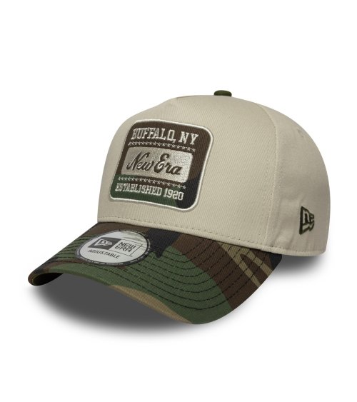 New Era Cap with visor and front patch