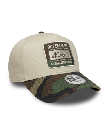 New Era Cap with visor and front patch