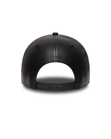 New Era leather effect 9Forty cap