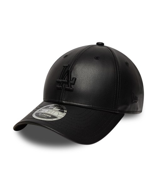 New Era classic faux leather cap