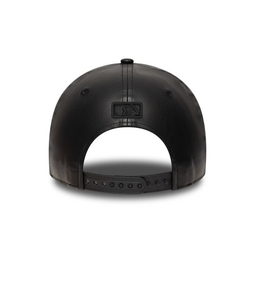 New Era classic faux leather cap