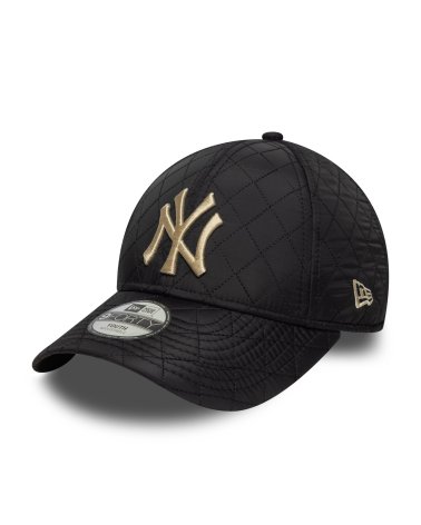 New Era quilted visor cap
