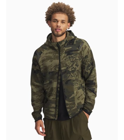 Under Armour sudadera con cremallera camuflaje