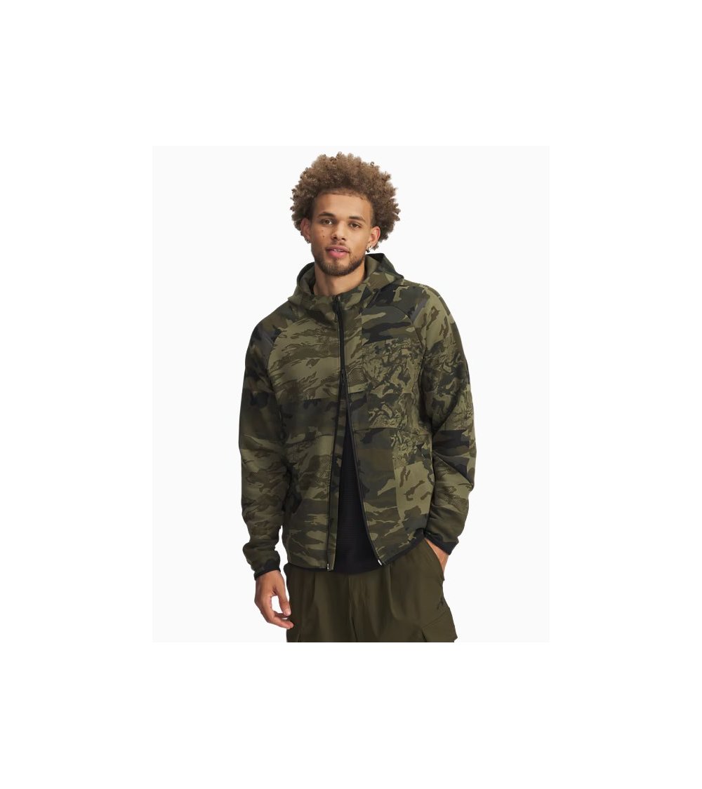 Under Armour sweat à capuche zip camouflage