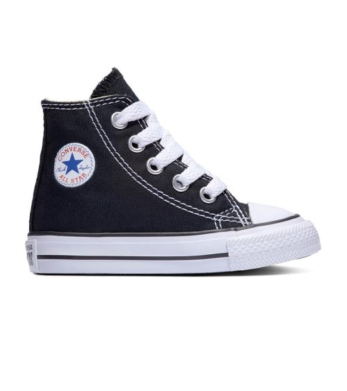 High top Converse sneakers in fabric
