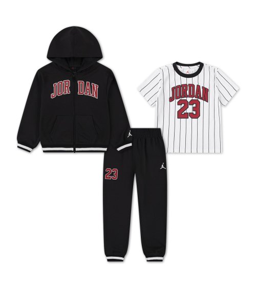 Nike Jordan Trainingsanzug Set mit Jacke, Hose und T-Shirt