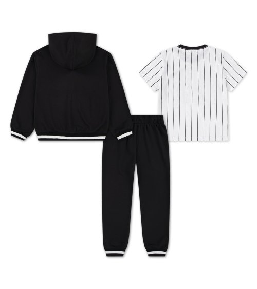 Nike completo tuta Jordan con giacca, pantaloni e t-shirt